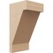 Ekena Millwork 8"W x 8"D x 16"H Wide Burlington Rough Cedar Woodgrain TimberThane Corbel, Primed Tan CORUR08X08X16BURRCPR - alternate 1